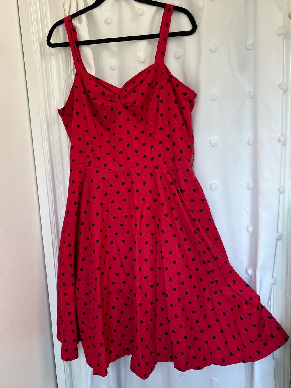 City Chic Red Polka Dot 50’s style Swing Dress